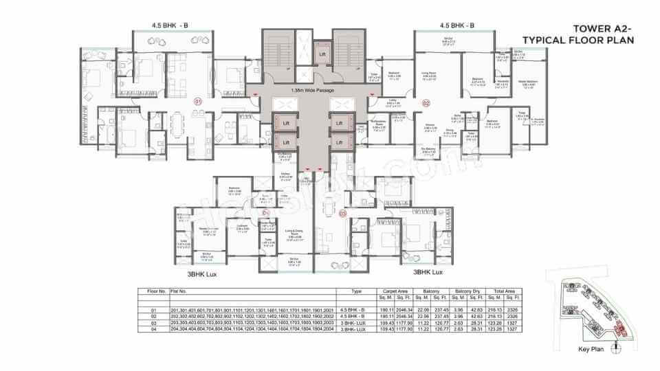  Kohinoor Satori floor plan1