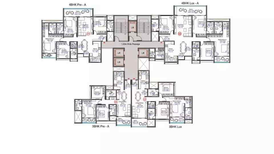 Kohinoor Satori floor plan2