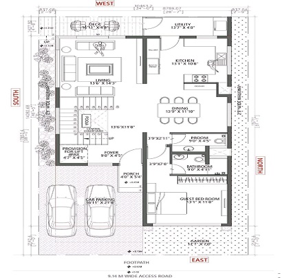  Kohinoor Whitehouse floor plan1
