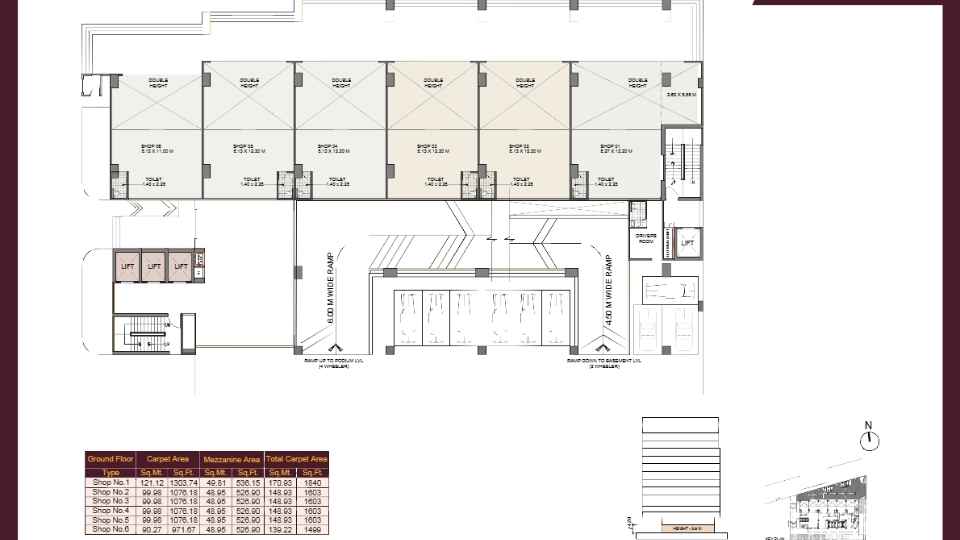 Kohinoor World Tower floor plan2
